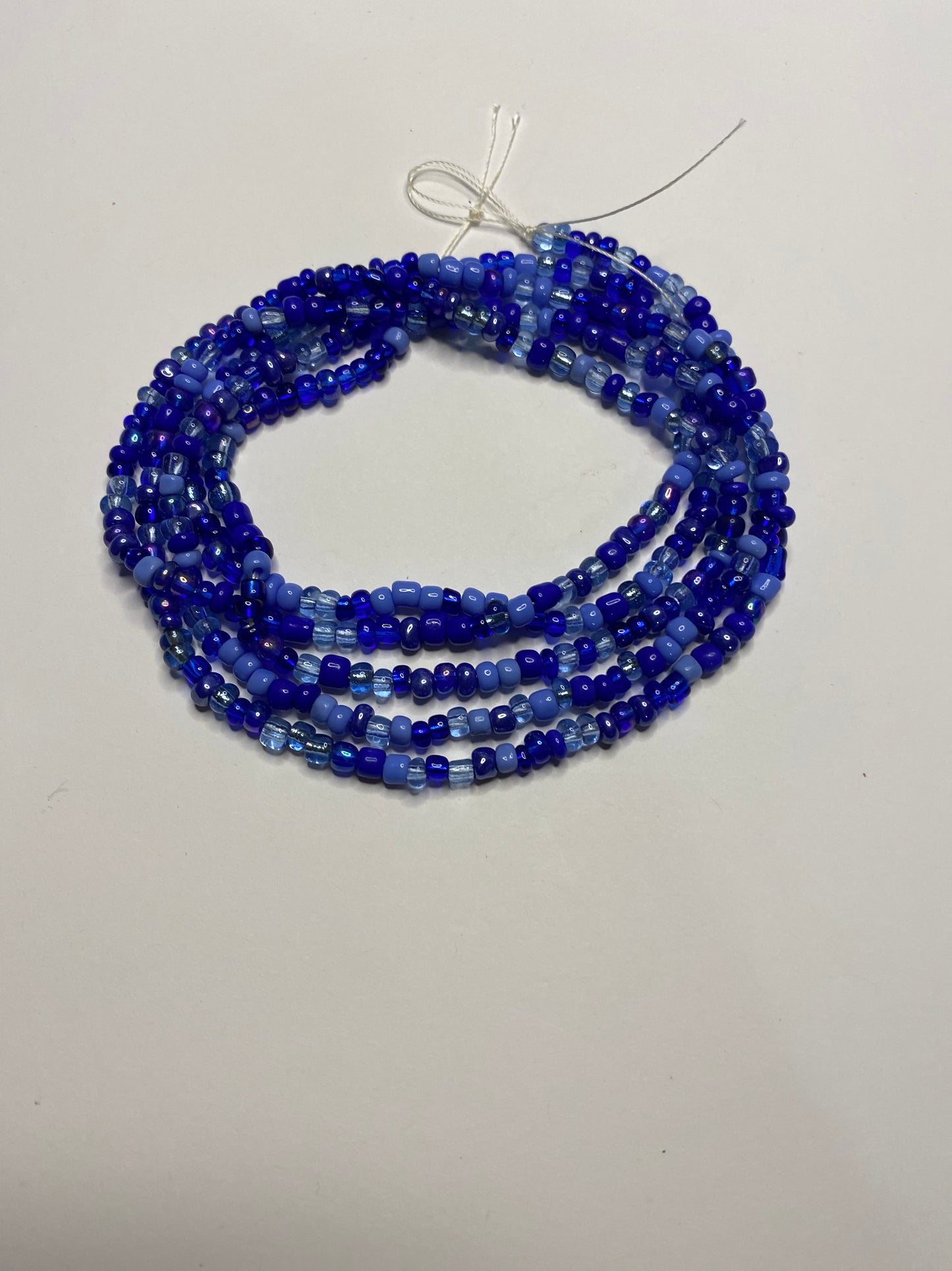 Blue Serenity Waist Bead