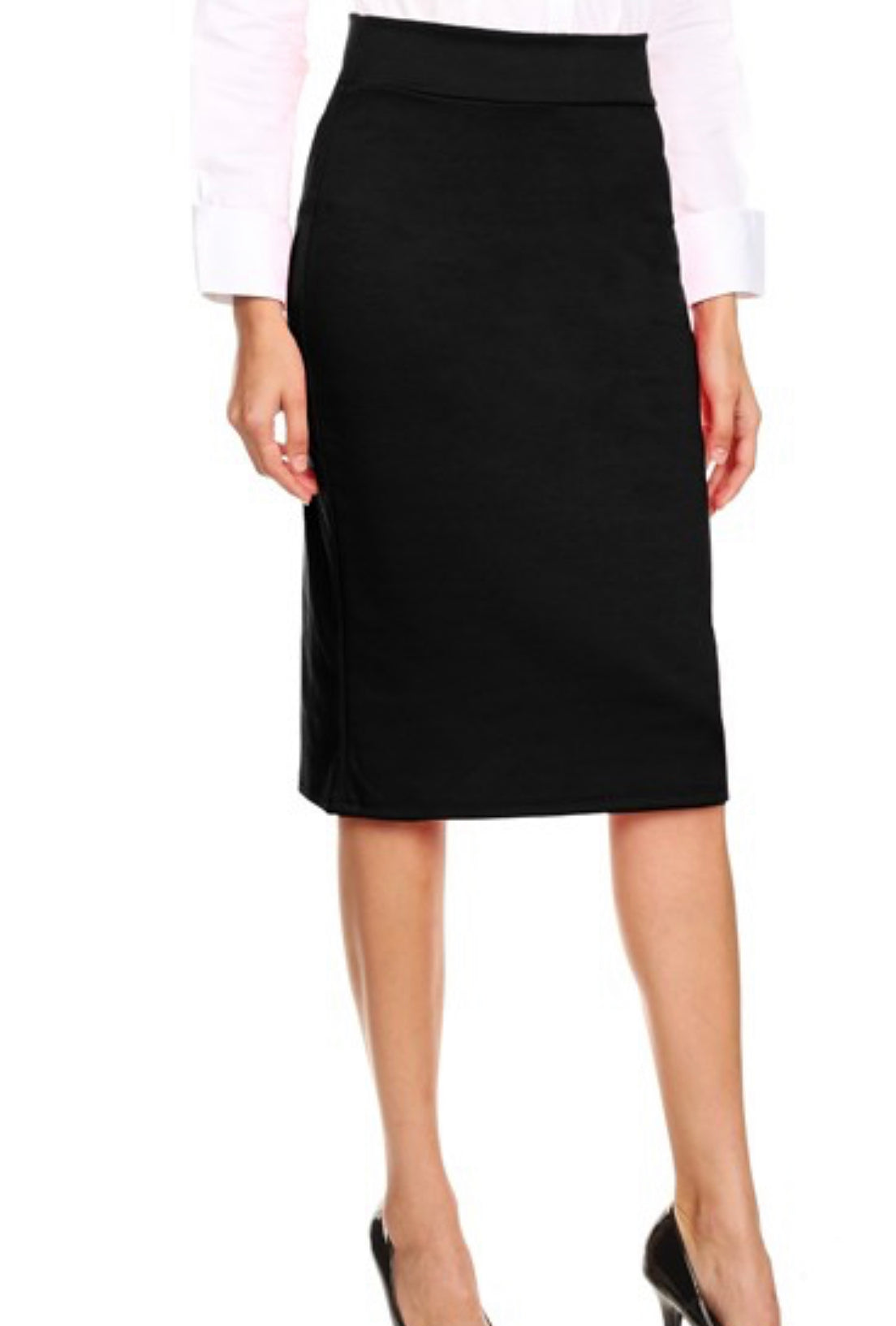 Essential Stretch Pencil Skirt