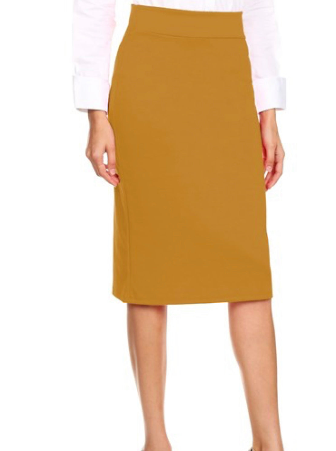 Essential Stretch Pencil Skirt