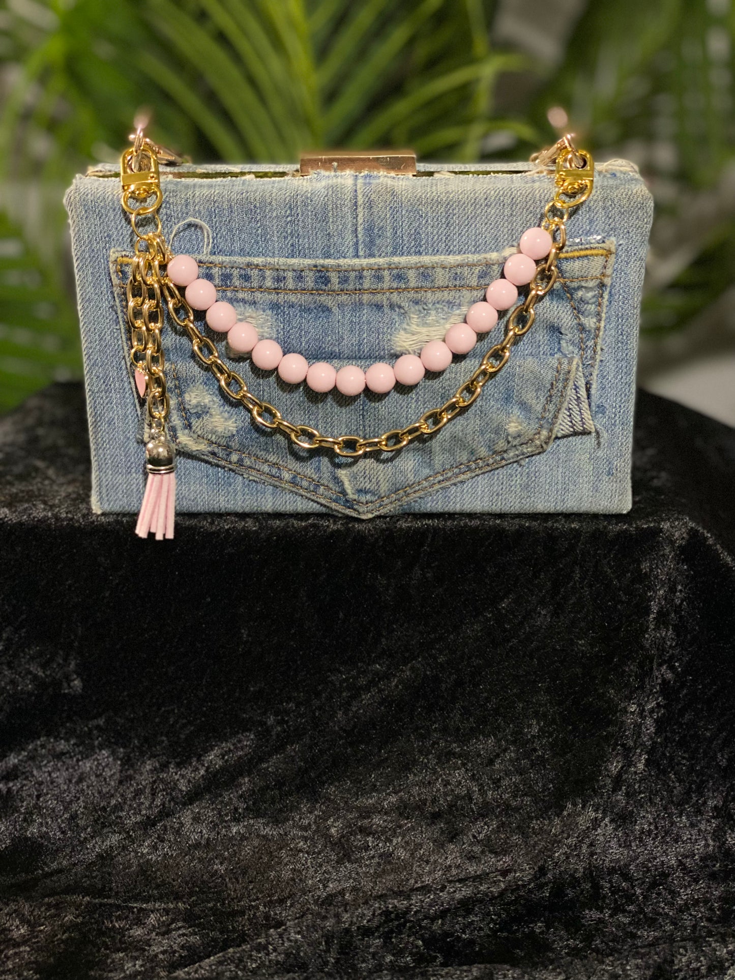 Gold Luxe Charm – Blush