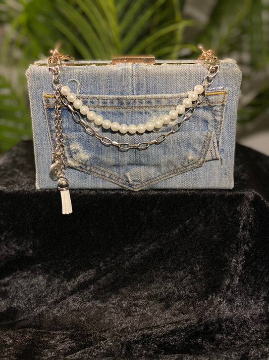 Silver Pearl Luxe Charm